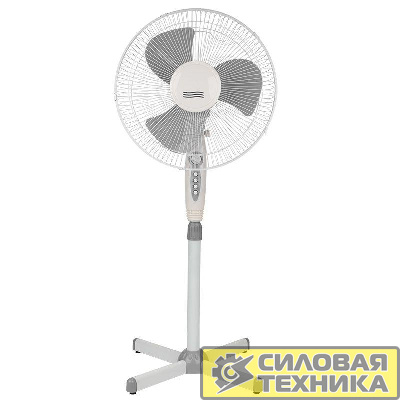 Вентилятор напольный DX-1611T 40Вт 220В с таймером бел./сер. DUX 60-0208