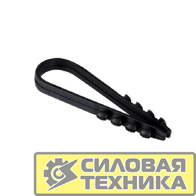 Дюбель-хомут d11-18мм для круглого кабеля черн. (уп.100шт) PROxima EKF plc-ncc-11x18b