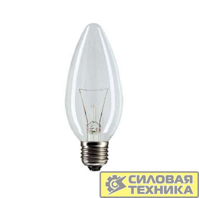 Лампа накаливания Stan 40Вт E27 230В B35 CL 1CT/10X10 Philips 921492044218 / 871150005669650