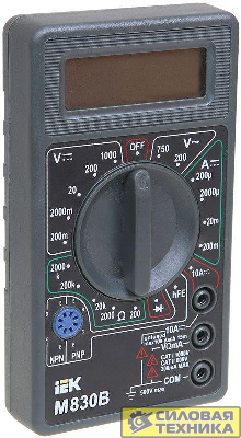 Мультиметр цифровой Universal M830B ИЭК TMD-2B-830