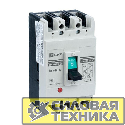 Выключатель автоматический 3п 63/32А 25кА ВА-99М PROxima EKF mccb99-63-32m