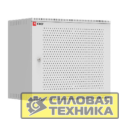 Шкаф телекоммуникационный Astra A 12U 600х350 настенный разборный дверь перфорированная PROxima EKF ITB12P350D