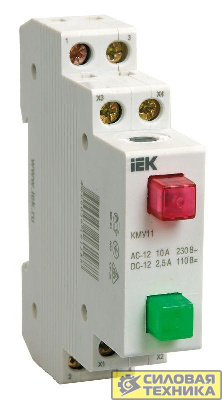 Кнопка управления модульная КМУ 11 ИЭК MBD10-11-K51