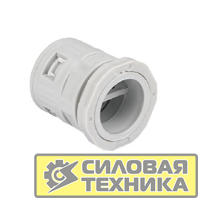 Коннектор для гофр. трубы 32мм (уп.10шт) Plast EKF kn-t-32