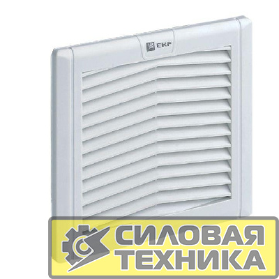 Решетка вентиляционная с фильтром 92x92мм IP54 PROxima EKF EXF19