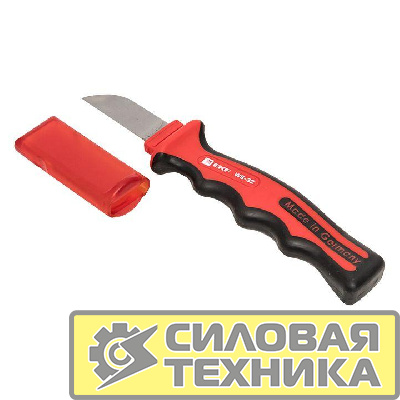 Нож для снятия изоляции с прямым лезвием 1000В WS-32 Professional EKF ws-32
