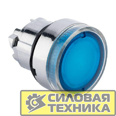 Механизм кнопки исполнительный XB4 син. плоский возвратный без фиксации с подсветкой PROxima EKF XB4BW-B
