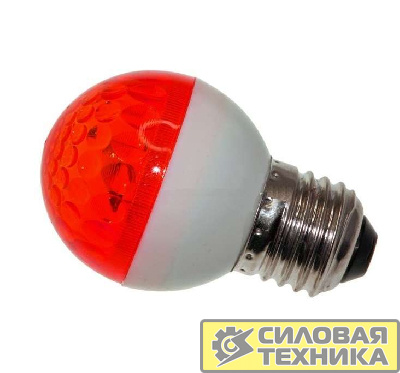 Строб-лампа 5млн вспышек E27 12Вт 220В IP54 50мм красн. Neon-Night 411-122