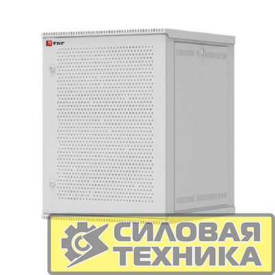 Шкаф телекоммуникационный Astra A 15U 600х450 настенный разборный дверь перфорированная PROxima EKF ITB15P450D