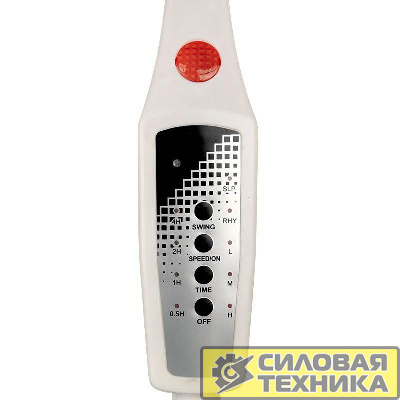 Вентилятор напольный DX-1608R 40Вт 220В с пультом и таймером бел./черн. DUX 60-0210