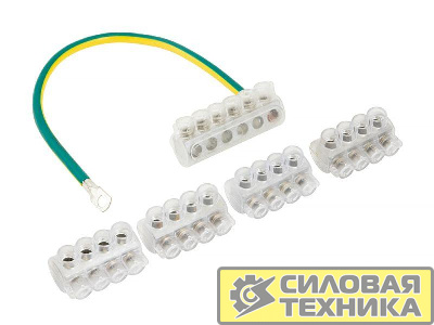 Комплект клеммников SV15.5 4хKE10.1+1хKE10.3 (Al 10-35/Cu 1.5-25) для сетей уличного освещения PROxima EKF sv-15.5