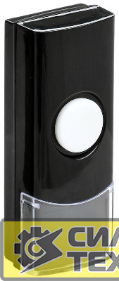 Кнопка для звонка беспроводного КЗБ2 IP44 черн. IEK EZD21D-KZ-02-K02