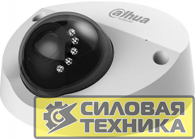 Видеокамера IP DH-IPC-HDBW3441FP-AS-0280B 2.8-2.8мм цветная бел. корпус Dahua 1196508