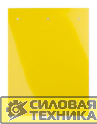 Табличка полужесткая для маркировки оболочек клейкое основание ПВХ желт. (уп.10шт) DKC TASE80100AY