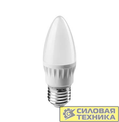 Лампа светодиодная 61 129 OLL-C37-6-230-6.5K-E27-FR ОНЛАЙТ 61129