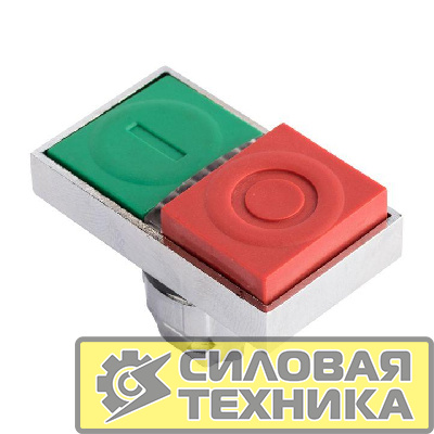 Механизм кнопки исполнительный XB4 "пуск-стоп" с выпирающим стопом возвратный без фиксации с подсветкой PROxima EKF XB4BW84