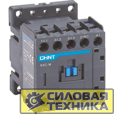 Контактор NXC-12M01 12А 220В/АС3 1НЗ 50Гц (R) CHINT 836592