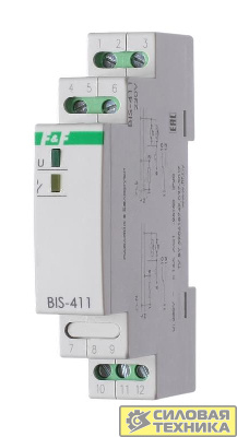 Реле импульсное BIS-411 (230В 16А 1Р монтаж на DIN-рейке 35мм) F&F EA01.005.001