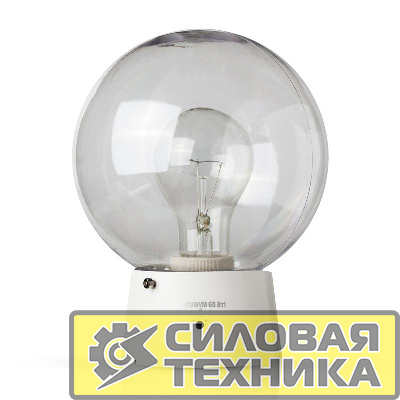 Светильник НББ ЖКХ-04 1х60Вт E27 IP20 энергосбер. с фото-акуст. датчик прозрачн. Аргос 155.60.2.20-3.5.1