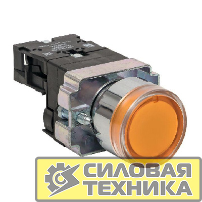 Кнопка BA51 с подстветкой 230В желт. NO PROxima EKF xb2-bw51-230