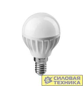 Лампа светодиодная 61 136 OLL-G45-6-230-6.5K-E14 ОНЛАЙТ 61136