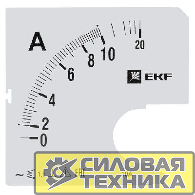 Шкала сменная для A961 10/5А-1.5 PROxima EKF s-a961-10