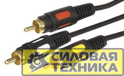 Шнур 3RCA Plug - 3RCA Plug 3м (GOLD) (уп.10шт) Rexant17-0214