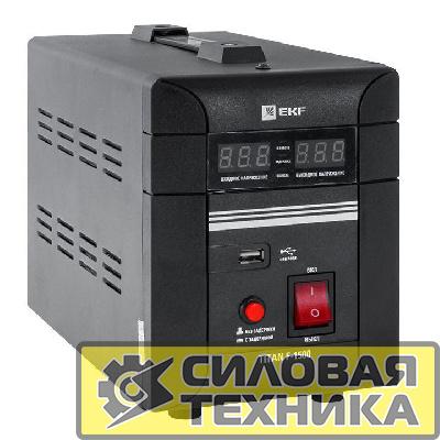 Стабилизатор напряжения напольный 1.5кВт PROxima EKF stab-f-1500